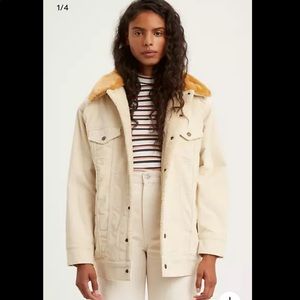 Levi’s premium oversized corduroy trucker jacket